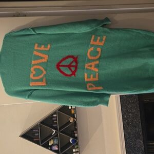 NWOT Love Peace Duster Cardigan
